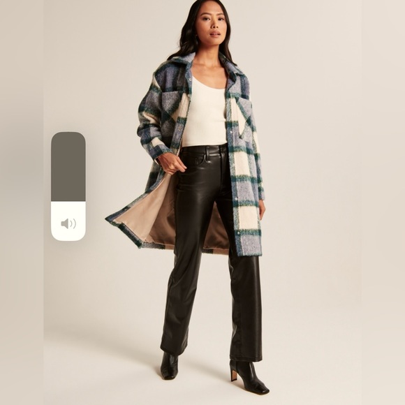 ABERCROMBIE & FITCH Leather pants - Picture 10 of 14